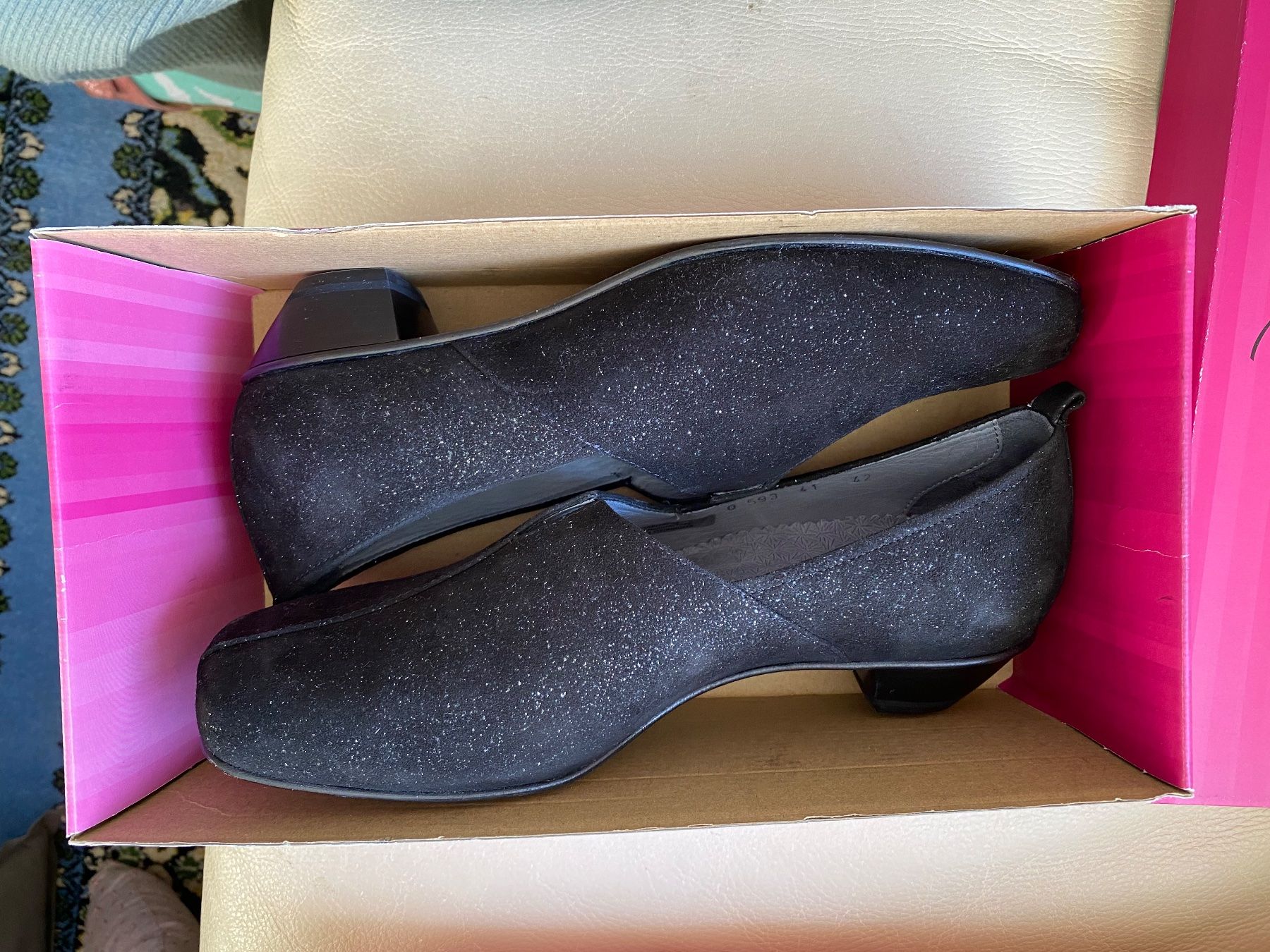 Scarpe da donna: Vabene Schuhe Glitzer – Nuovo (secondo la descrizione) da Hünenberg venduto da a.u.849 5
