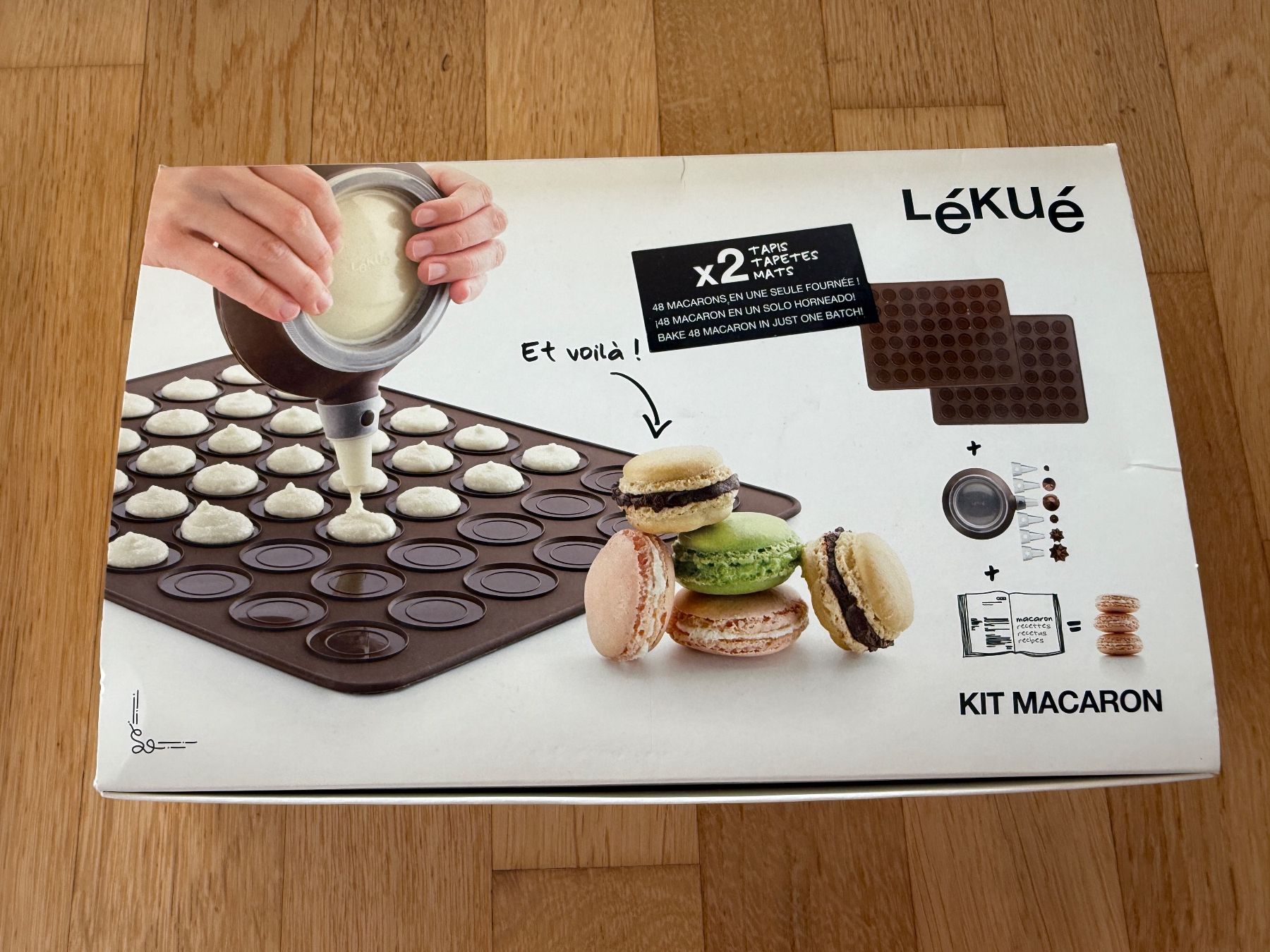 Teglie da forno: Lékué Creative - Kit Macaron - einmal benutzt – Usato da Baden venduto da Polvere