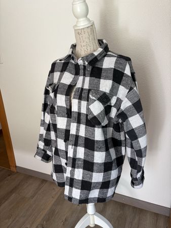 Chemise Sturm Mil-Tec noir blanc à carreaux taille L