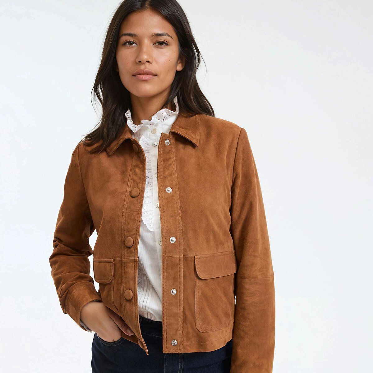 La Redoute Giacche: Veste en cuir / daim La Redoute – Nuovo (secondo la descrizione) da Neuchâtel venduto da Stella-11 9