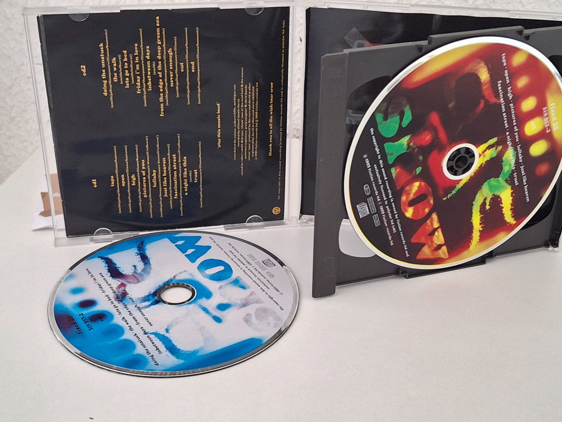 CDs: 2CD The Cure - Show Live – Gebraucht aus Aarberg von Jackup1 2