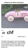 Voiturette rose "Itsimaygical" pour enfants, excellent état