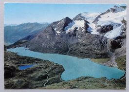 Passo del Bernina, Lago Bianco mit Piz Cambrena