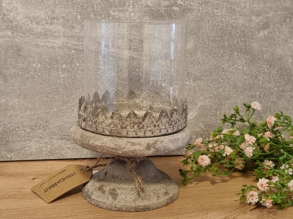 Windlicht Shabby Vintage