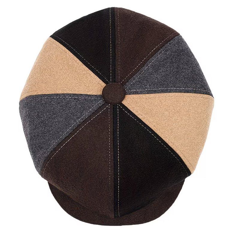 Hüte, Mützen & Caps: Gavroche Patchwork Baskenmütze - Béret patchwork gavroche – Neu und originalverpackt aus Lausanne von FASHION-WORLD-SHOP 2