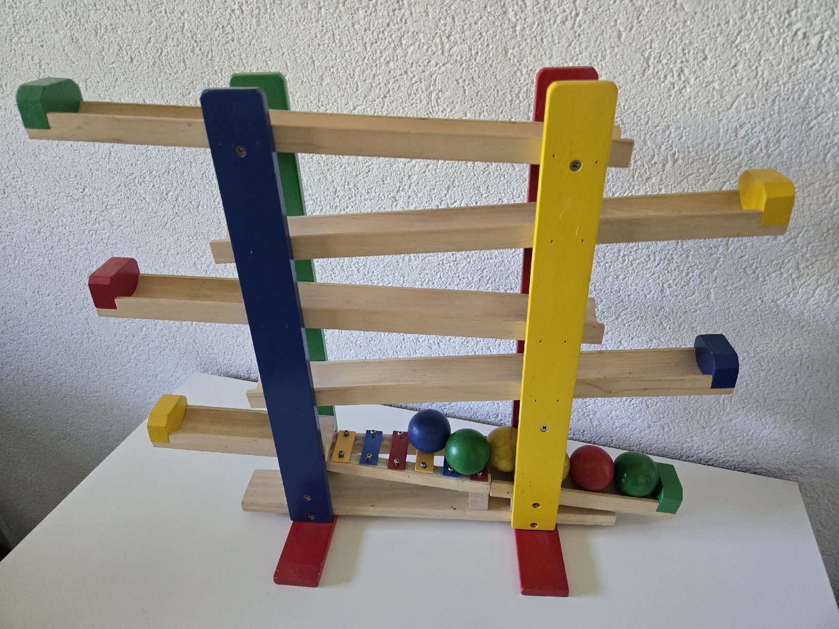 Spielzeuge: Holzkugelbahn – Gebraucht aus Rüschegg Gambach von zbi_7jfh 1