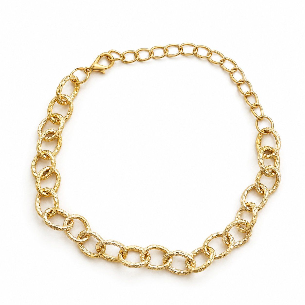 Catenine: Goldfarbene Gliederkette 47 cm – Nuovo (secondo la descrizione) da Fully venduto da VaneaSelection 1
