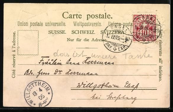 Cartes postales: Basel, Ortsansicht mit Brücke, verschie – D'occasion à Berlin par bartko-reher 1