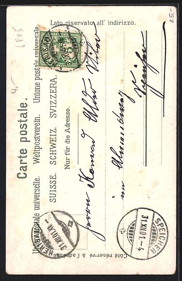 Cartes postales: AK Herisau, Marktplatz, Markttag, 1901 – D'occasion à Berlin par bartko-reher 1