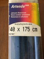 Artende Alu-Jalousie blau, 40 x 175 cm, neuwertig & komplett