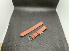 Cinturino in pelle marrone 16mm