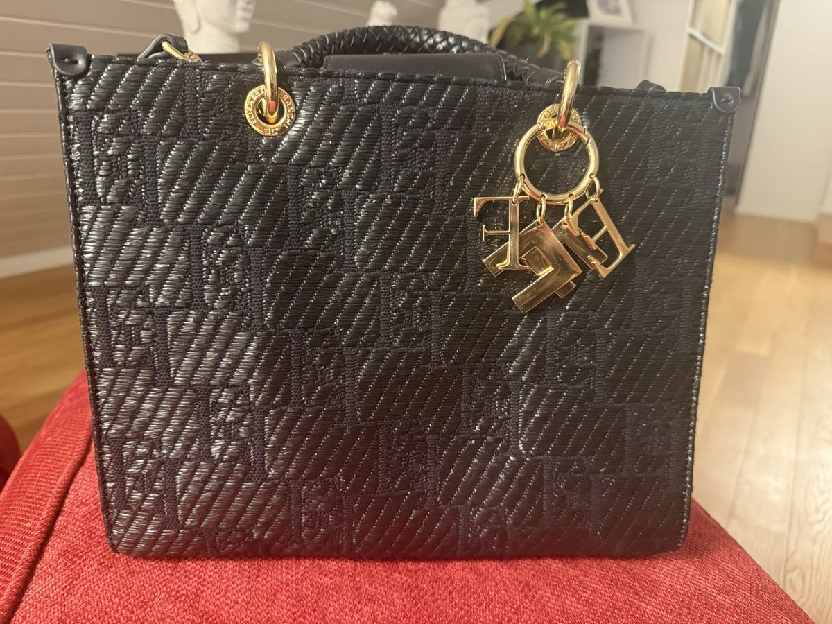 Franchi Borse da donna: Elisabetta Franchi schwarze Tasche – Usato da Bonstetten venduto da Global83