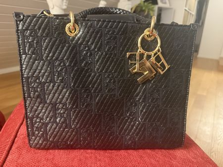 Elisabetta Franchi schwarze Tasche