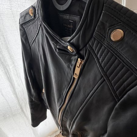 Biker Lederjacke