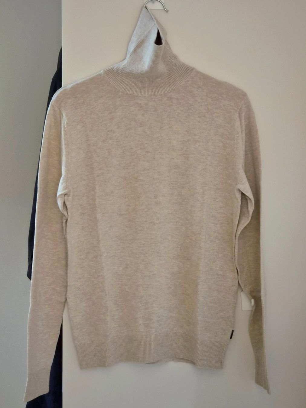 Jack & Jones Pulls & Sweat-shirts: Beiger Strick-Rollkragenpullover – Neuf avec emballage d'origine à Zürich par New_username