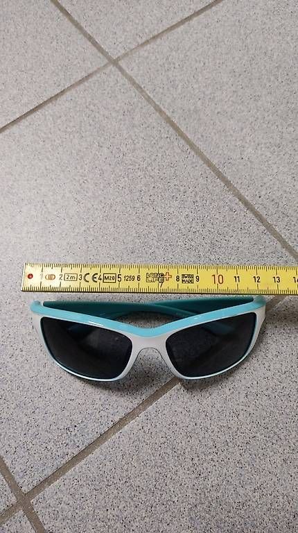 Occhiali & Lenti: Cerio Kindersonnenbrille, blau/weiss – Usato da Stalden (Sarnen) venduto da minusch015