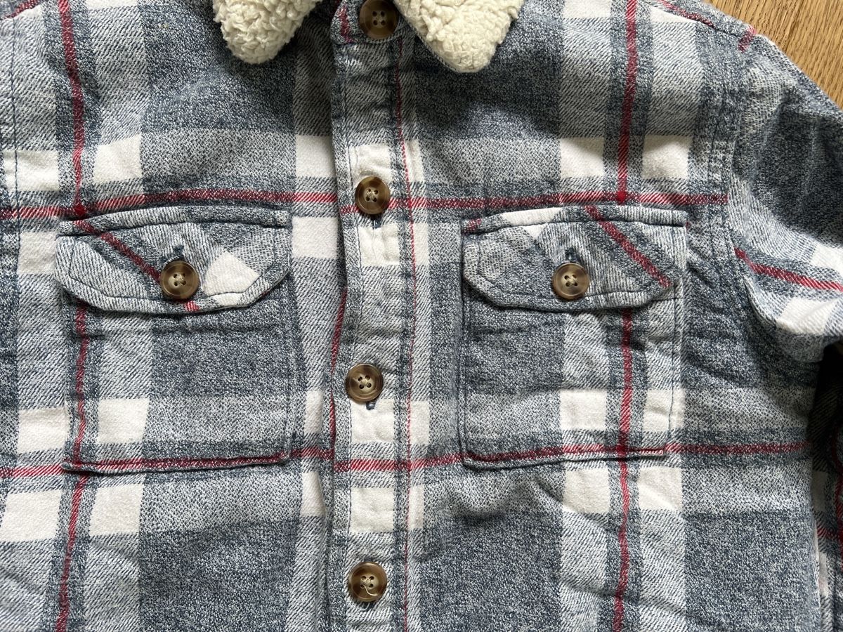 Gap Hemden, T-Shirts & Polos: Gap Kids Hemd Jacke Gr. 120 Teddyfutter Karo – Gebraucht aus Aeugst am Albis von Bsaeub 2