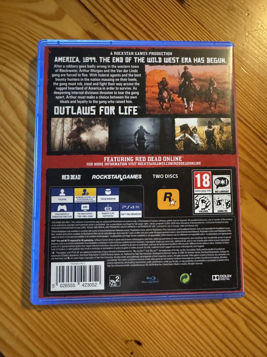 Sony Spiele: Red Dead Redemption, PS4 – Gebraucht aus Schwerzenbach von nik_bcj2 1