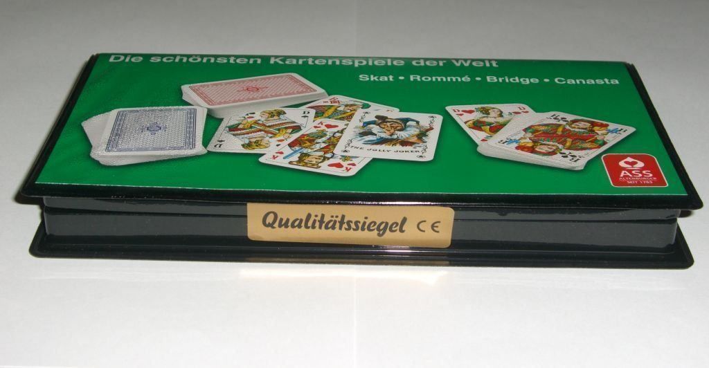 Spiele: Skat Rommé Bridge Canasta Spielkarten – Neu und originalverpackt aus Worb von geo_zbd8 1