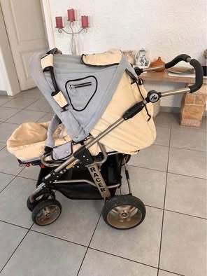 Hartan Carrozzine: Kinderwagen Hartan Racer mit Winterfusssack – Usato da Flüh venduto da TradeXpress