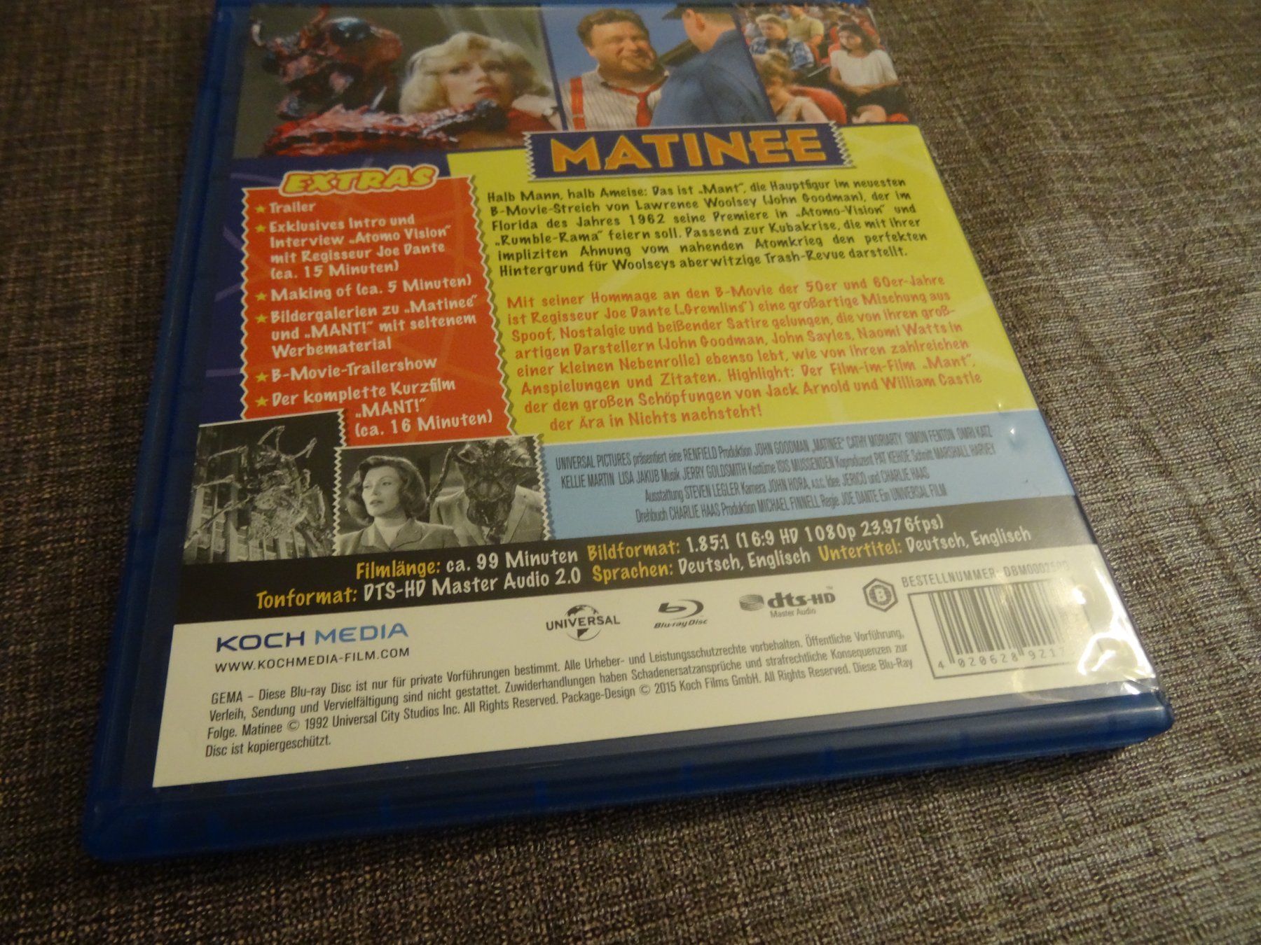 Tous les DVDs: Matinee Blu-Ray – D'occasion à Olten par Disc-Verkauf 2