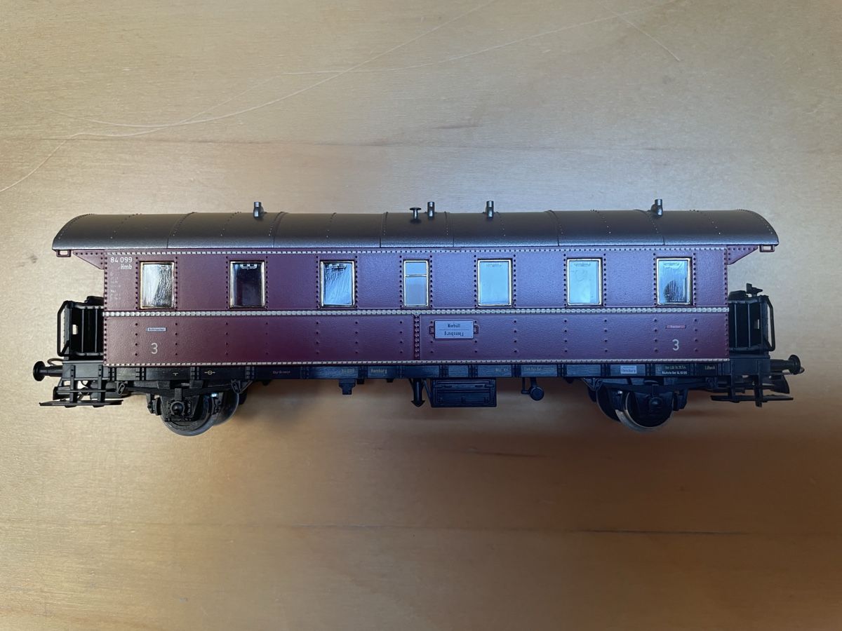 Märklin Modellini di ferrovie: Märklin Personenwagen DB – Usato da Rickenbach ZH venduto da u2540