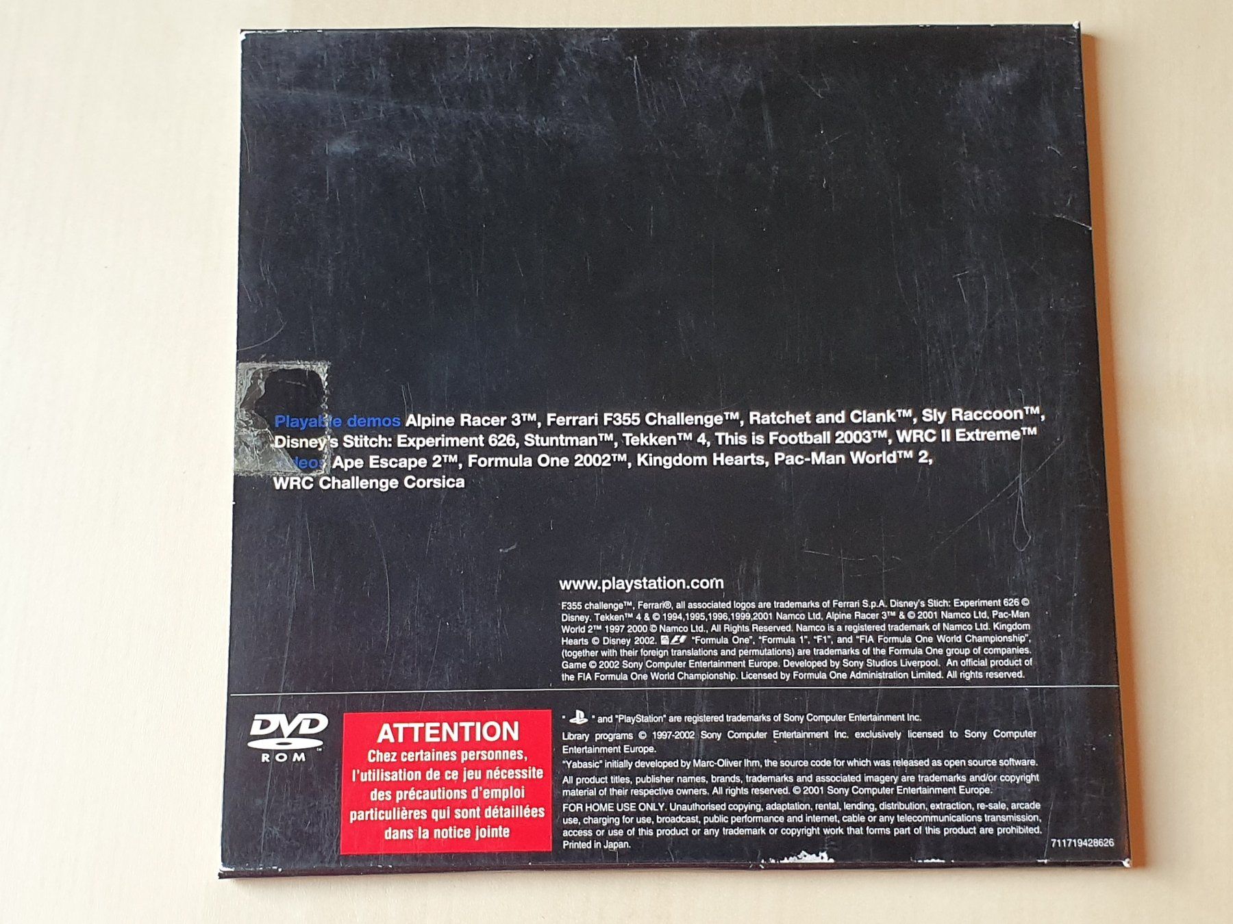 Sony Giochi: PS2 Demo – Usato da Stansstad venduto da collectorsshop 1
