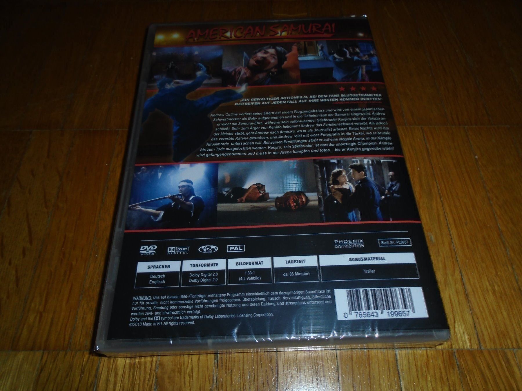 Alle DVDs: American Samurai -  UNCUT – Neu und originalverpackt aus Basel von havsok 1