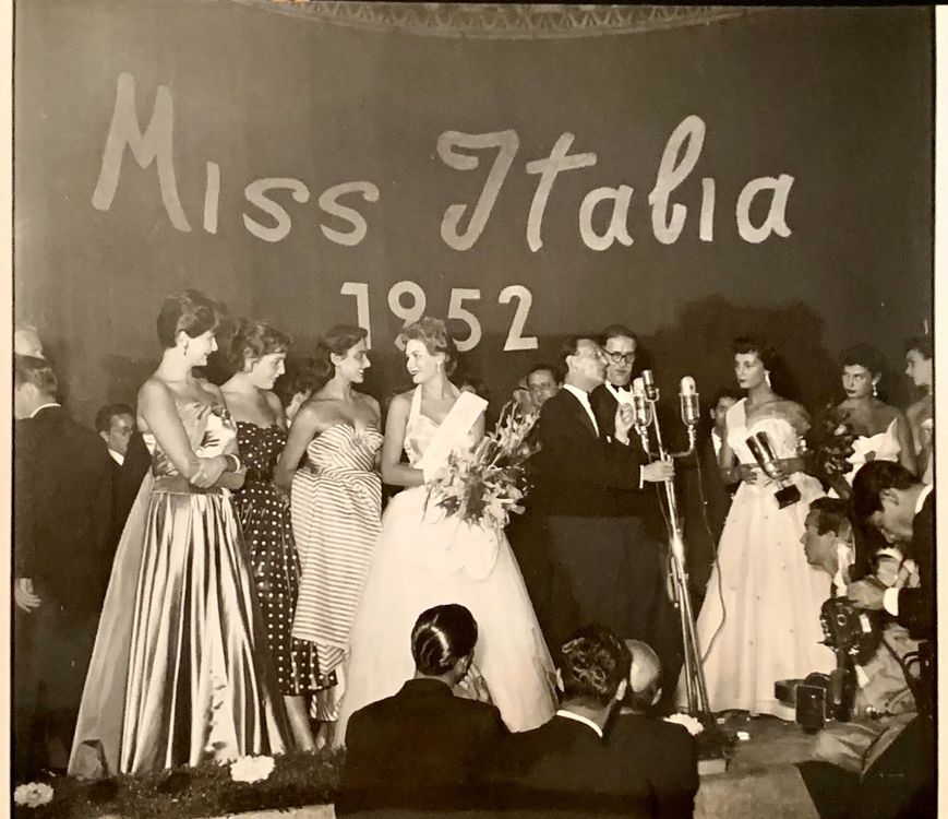 Miss Italia 1952 Eloisa Cianni. Pressefoto Kaufen auf Ricardo
