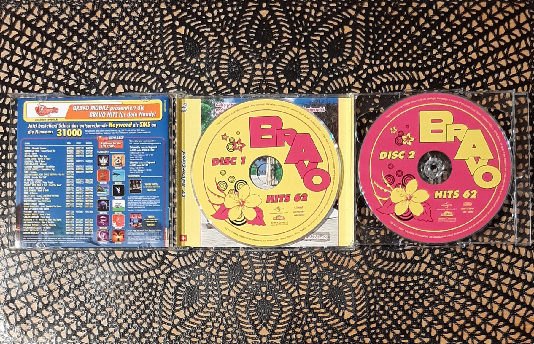 CD: Bravo Hits 62, Doppel CD, 2008, Hit Compilation, Sampler – Usato da Amriswil venduto da Celini3 2