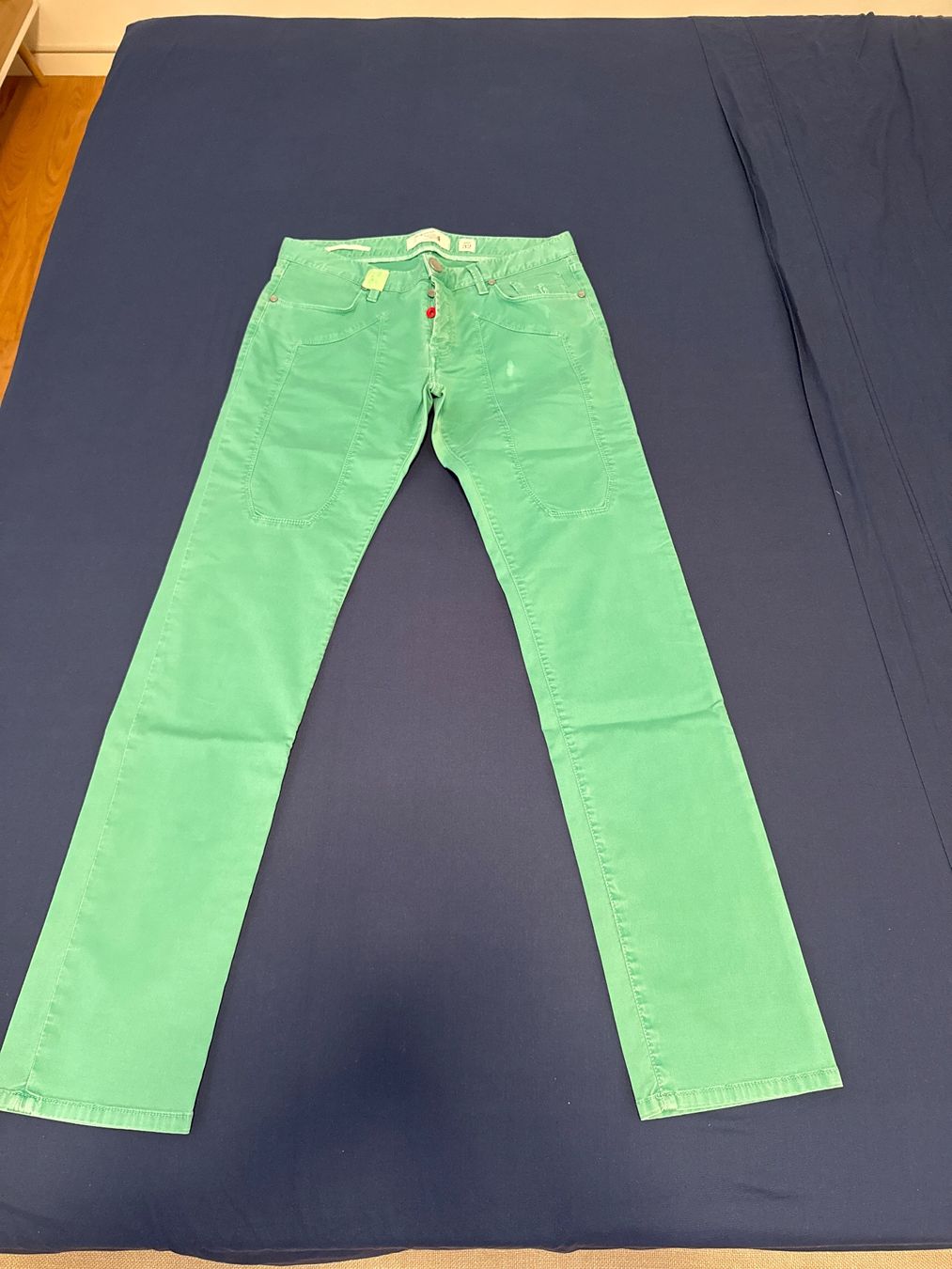 Pantaloni: Hose Jeckerson hellgrün, Grösse 32 – Usato da Zürich venduto da dodoL84 1