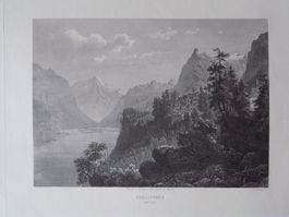 Seelisberg Stahlstich C. Huber