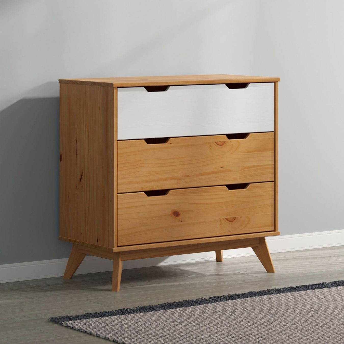 Cassettiere: Kommode Natur 80x40x79cm – Nuovo e nell'imballaggio originale da Winterthur venduto da aredo