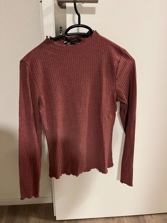 Langarmshirt Only gerippt Grösse S