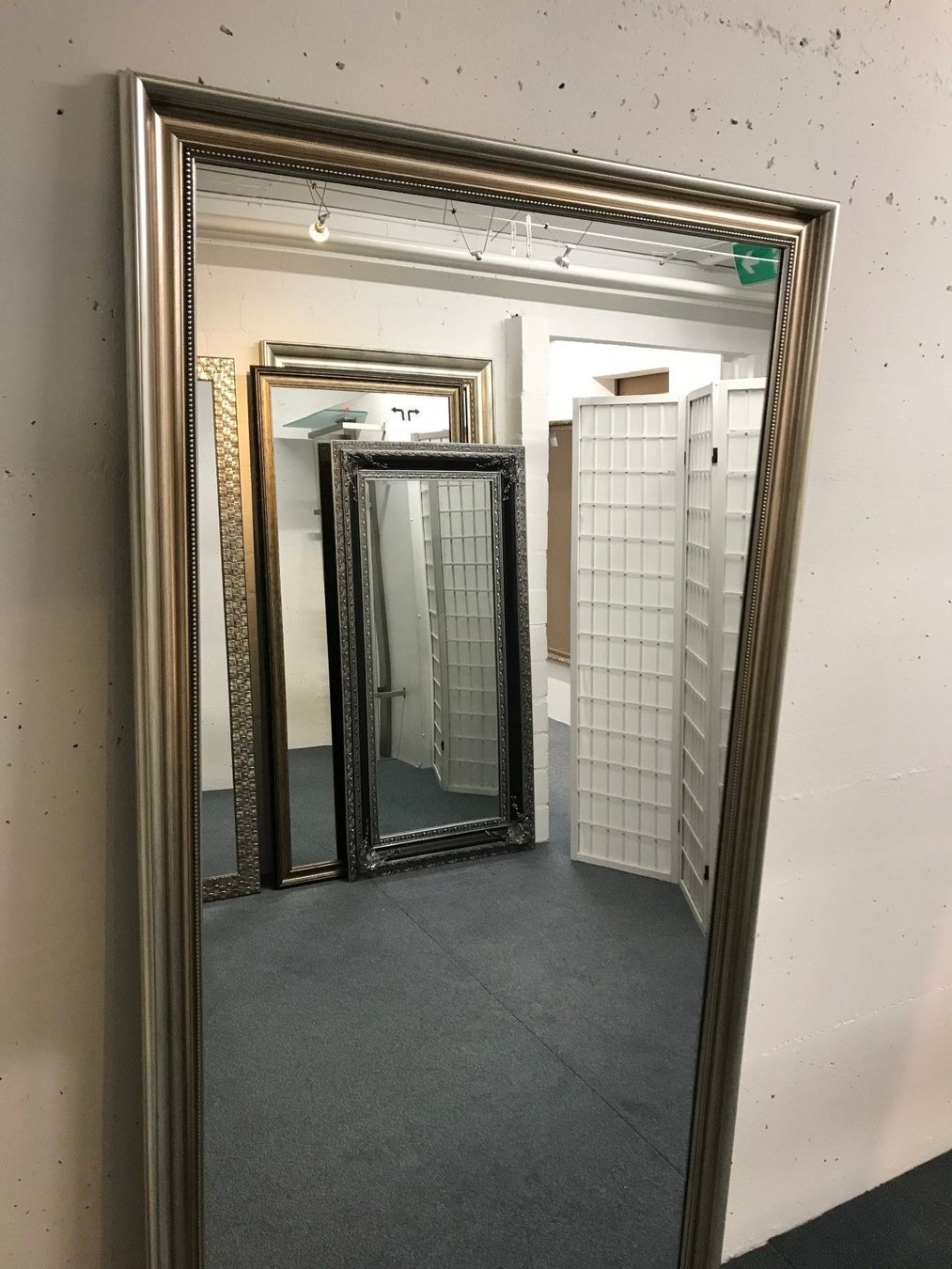 Specchi: Spiegel PRIA Rahmen silber 85 x 185 cm – Nuovo e nell'imballaggio originale da Unterentfelden venduto da moebelrufli 4