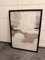 Abstraktes Poster im IKEA-Bilderrahmen, 50×70 cm