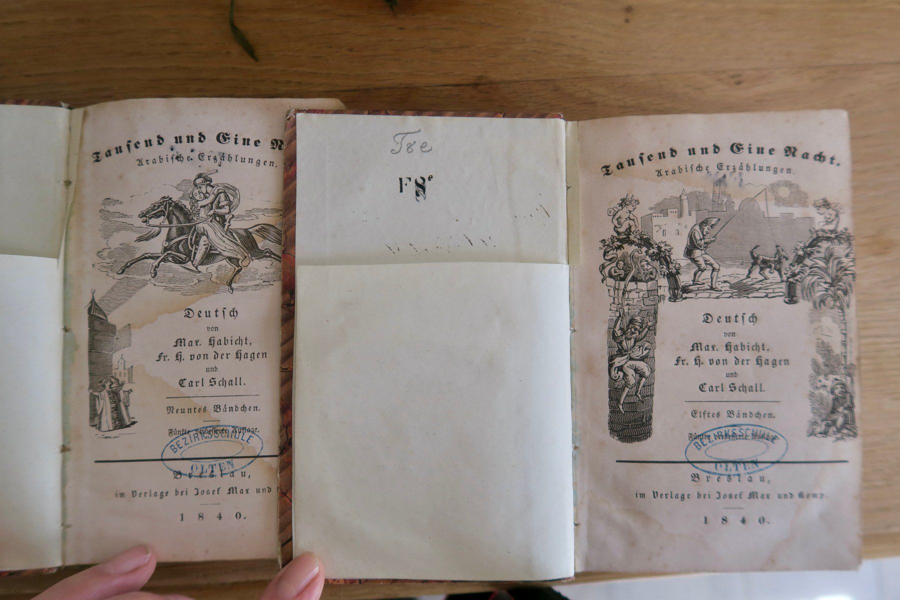 Libri: Tausend und eine Nacht Breslau 1840 – Usato da Wädenswil venduto da Turusukko 4