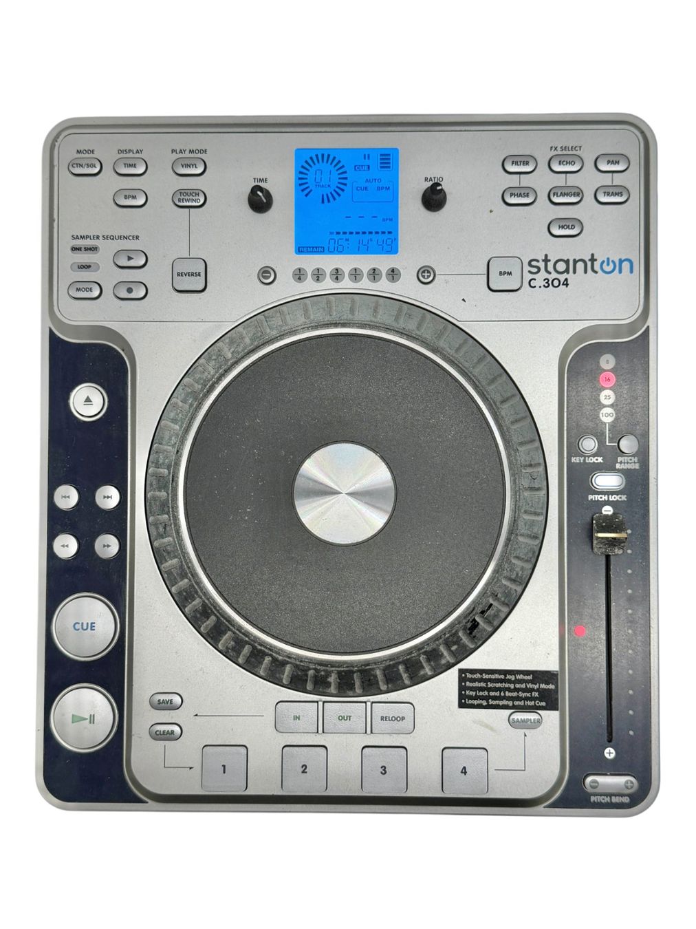 Audio- & Mediensysteme: Lecteur CD DJ Stanton C304-220 – Gebraucht aus Morges von 1tiquaire 2
