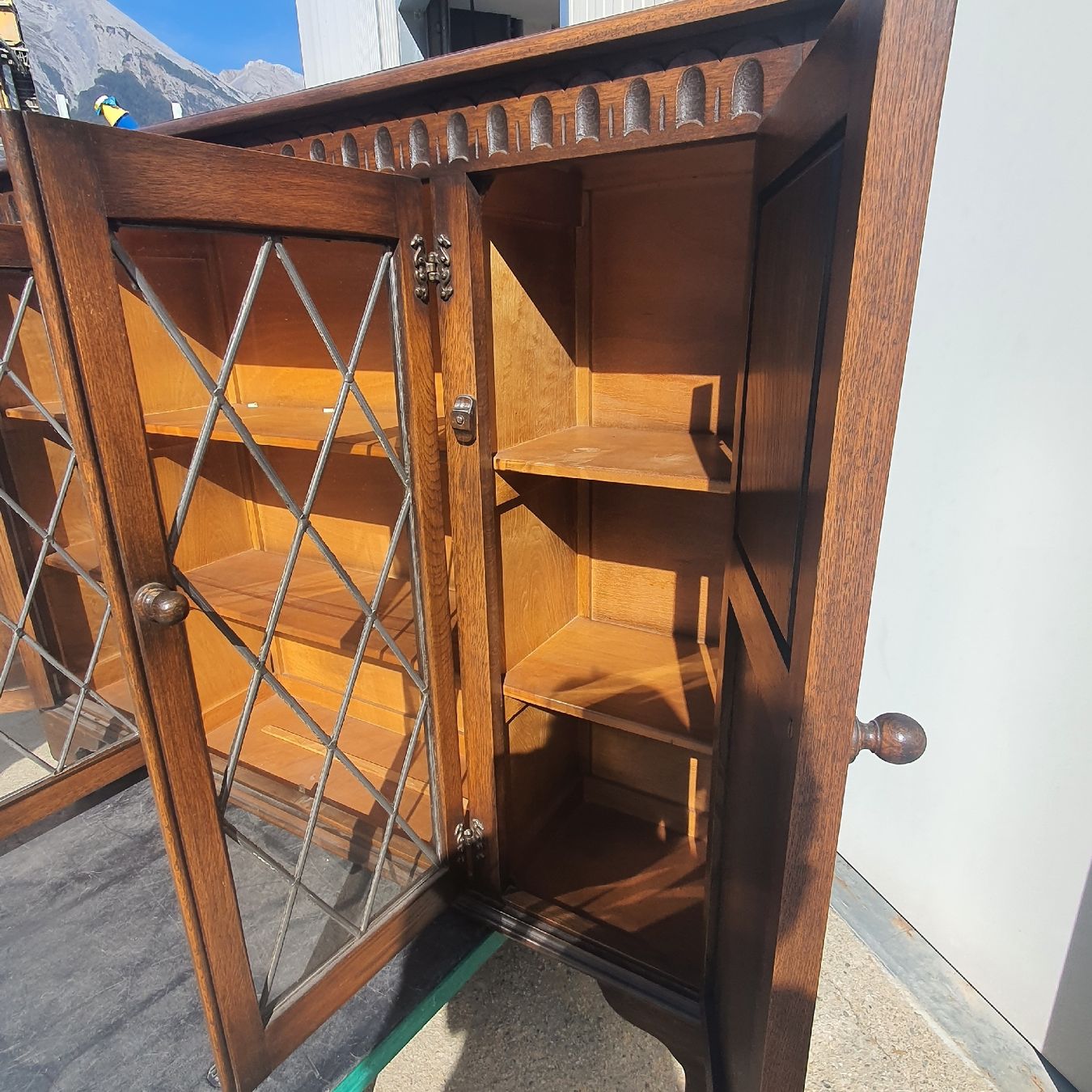 Credenze: Buffet 130x 90x28. bel etat, vitré – Usato da DUGNY (-Leytron) venduto da Rdeny 5