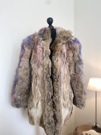 Vintage Jordan Pelzhaus Felljacke