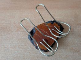 Support pour 2 pipes en bois de bruyère