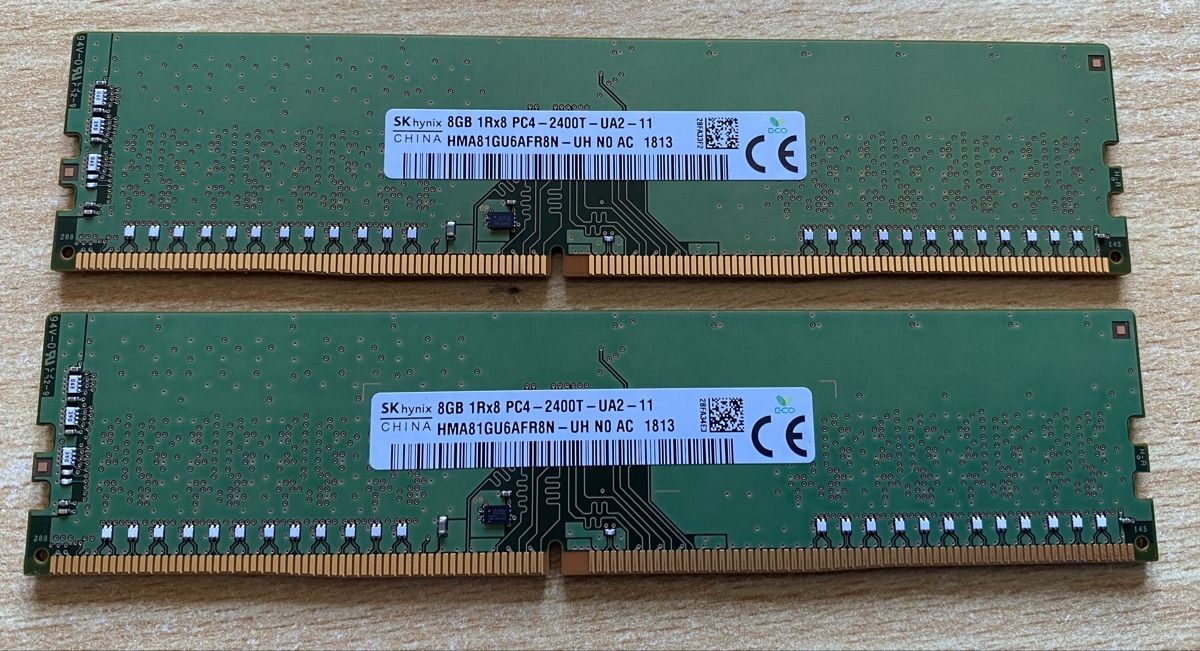 Memory / RAM: 2x8GB GB RAM DDR4 2400T – Gebraucht aus Genolier von Sebwirz