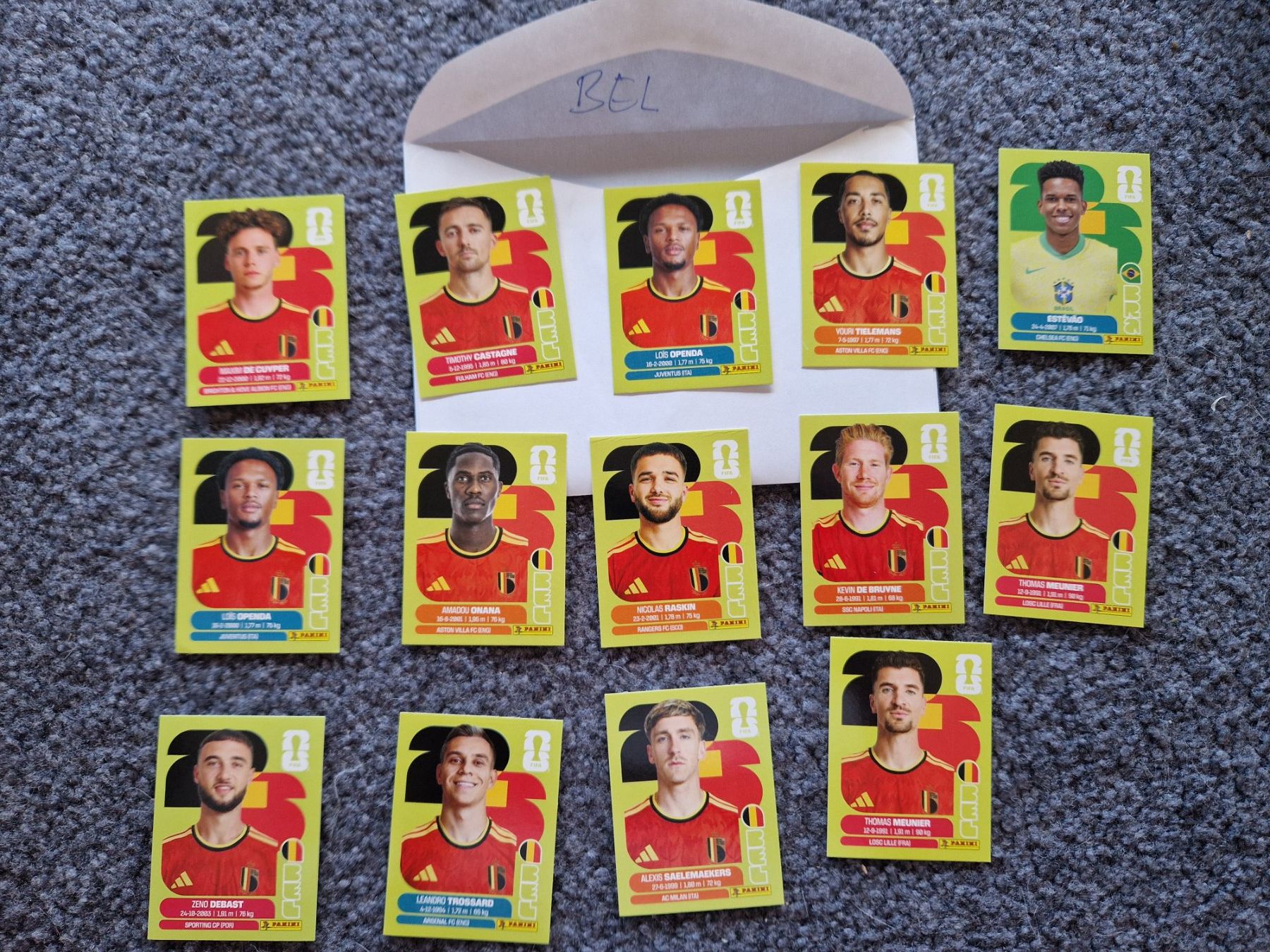 Panini Cartes à collectionner: Panini WM 2026 BEL – D'occasion à Metzerlen par SS01