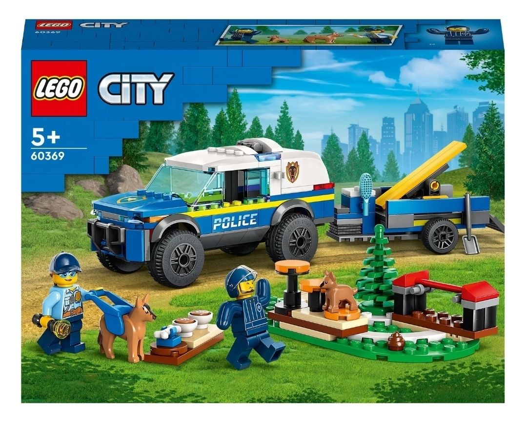 Lego Baukästen: LEGO City 60369 Polizei-Hundetraining – Gebraucht aus Weiach von Musikmaengu
