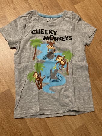 Kinder Monkey Shirt Gr. 116