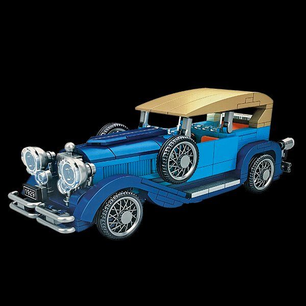 Baukästen: Klassischer Oldtimer Blau – Neu und originalverpackt aus Meisterschwanden von Bigi1 1