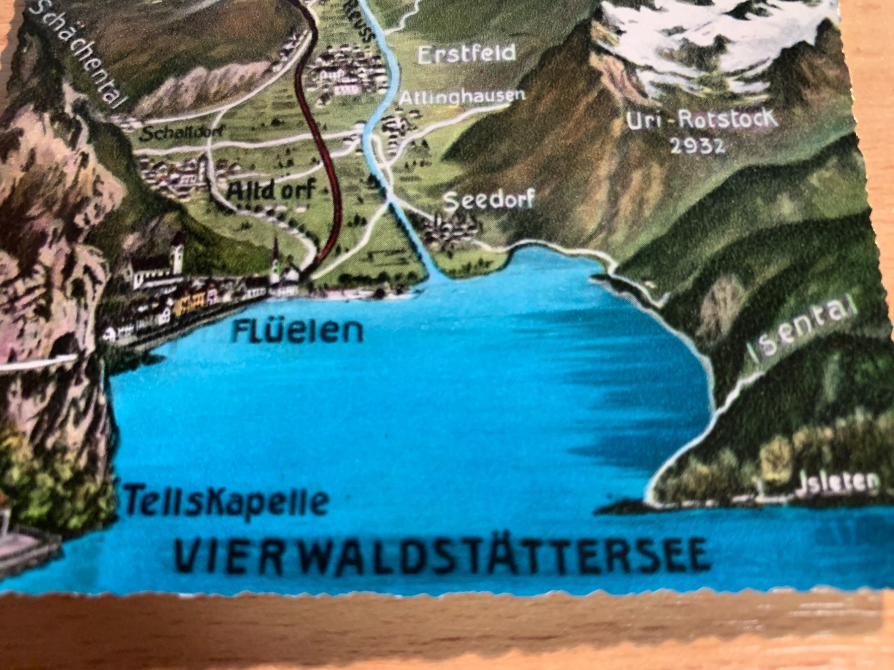 Ansichtskarten: ANTIKE ANSICHTSKARTE VIERWALDSTÄTTERSEE***** – Gebraucht aus Ibach von lisch3 1