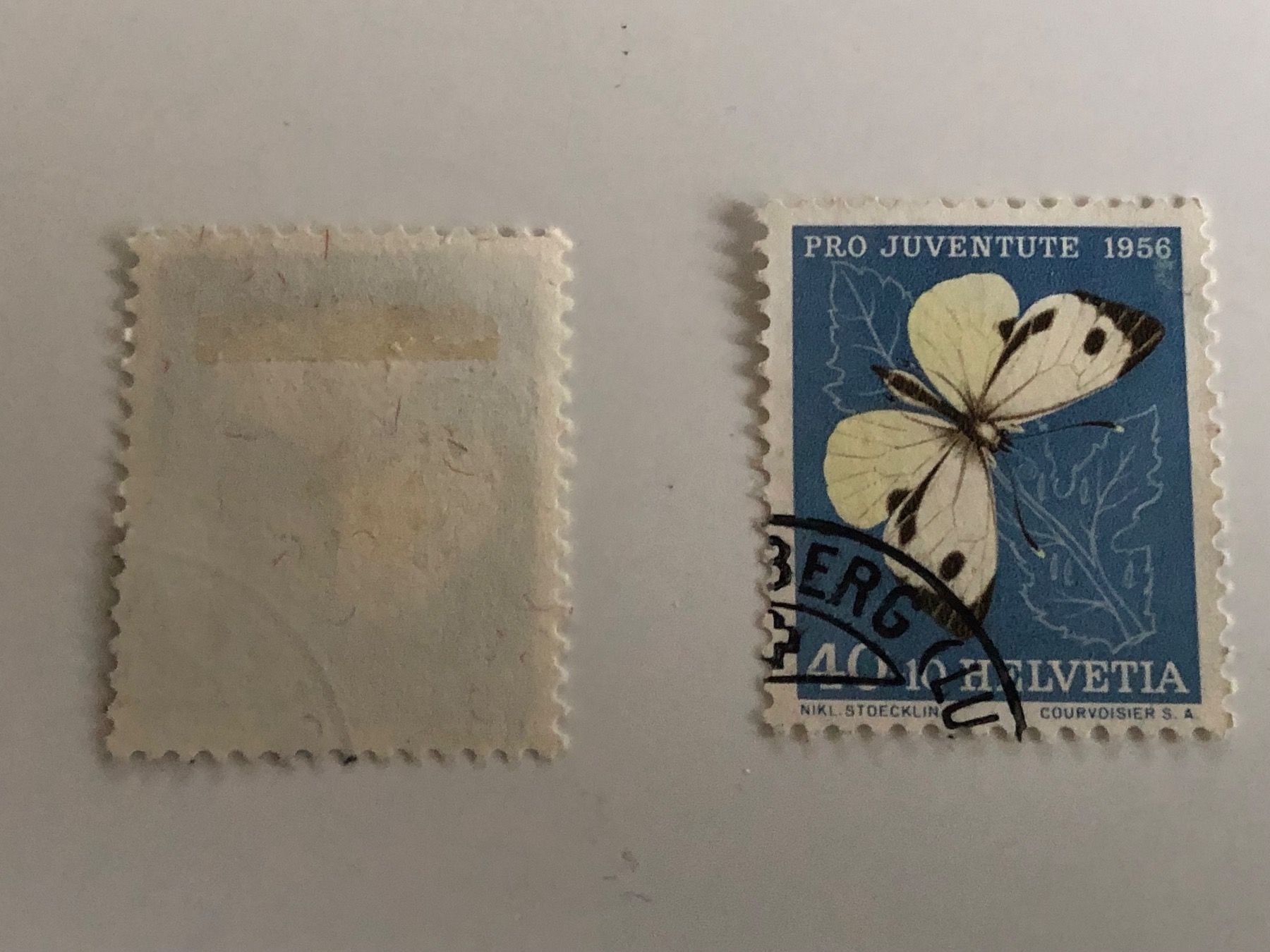 Tous les timbres: PJ-Sommervogel mit Eckstempel SCHWARZENBERG LU, ab 1.-- – D'occasion à Lufingen par Rac0