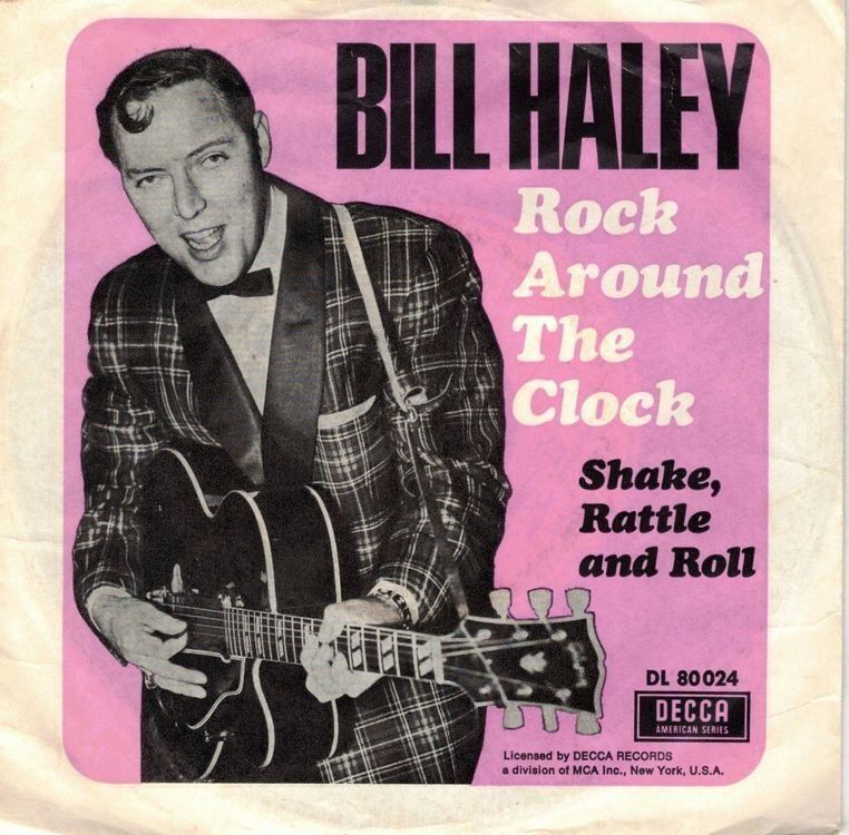 Dischi in vinile: Bill Haley  --  Rock around the clock     Single7 – Usato da Oberwil (Dägerlen) venduto da asteng