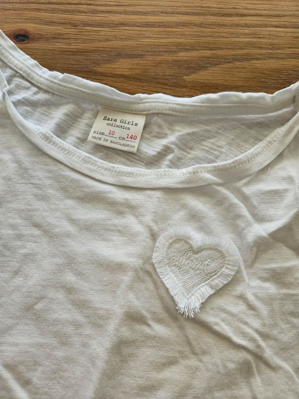 Zara Blusen, T-Shirts & Tops: Zara Top Gr. 140 weiss – Gebraucht aus Engelburg von ynnoc19 1
